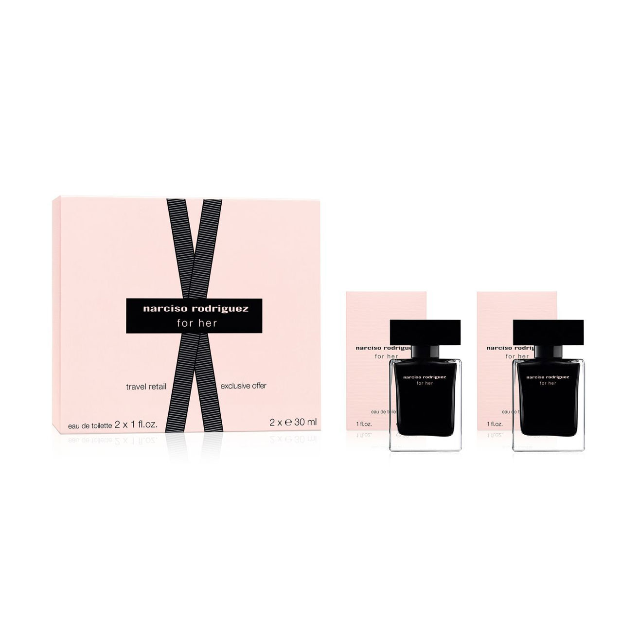 Парфумований набір жіночий Narciso Rodriguez Duo (туалетна вода, 2*30 мл)